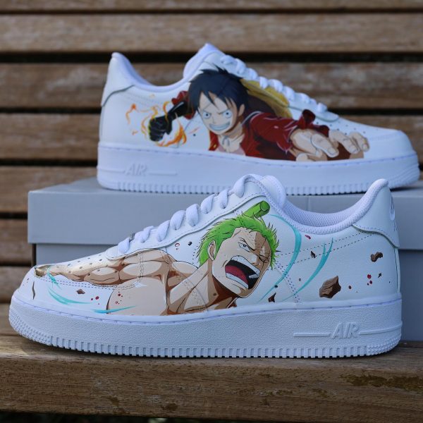 Luffy x Zoro Custom Air Force 1