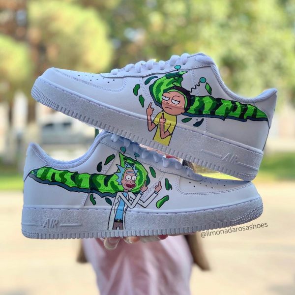 Rick and Morty 05 Custom Air Force 1