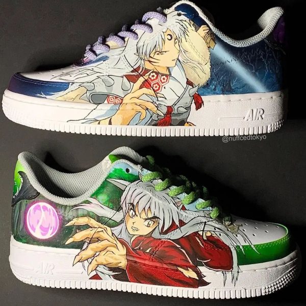 Inuyasha x Sesshomaru Custom Air Force 1