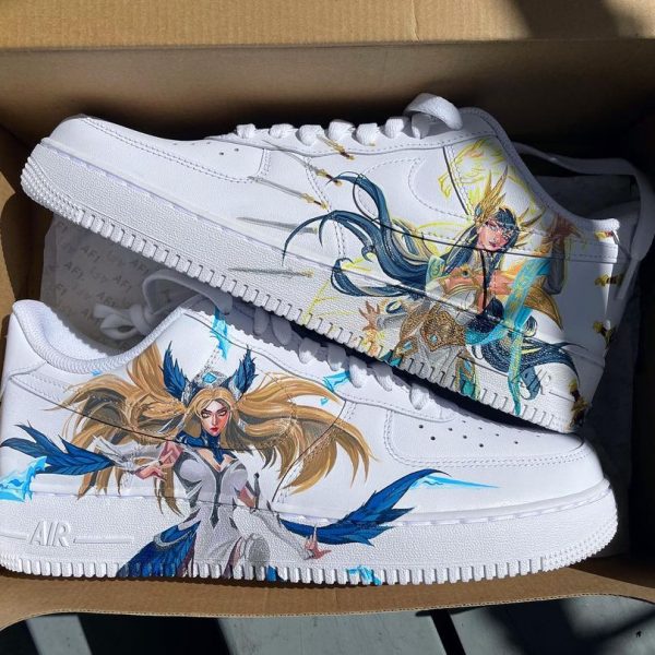 Irelia Painted Custom Air Force 1