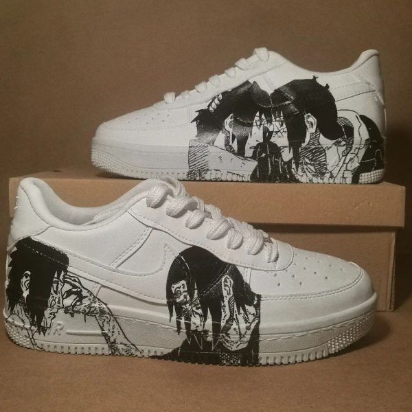 Itachi Sasuke Handpainting Custom Air Force 1