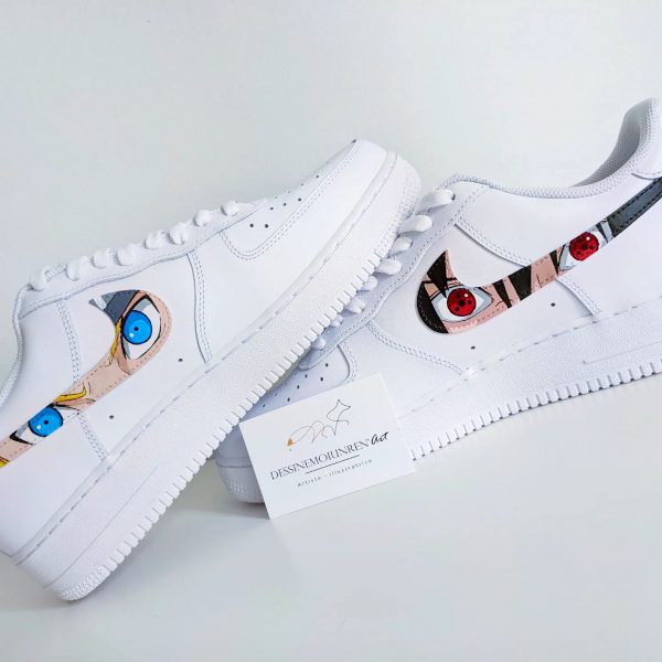 Itashi x Jiraiya x Naruto x Sasuke Custom Air Force 1