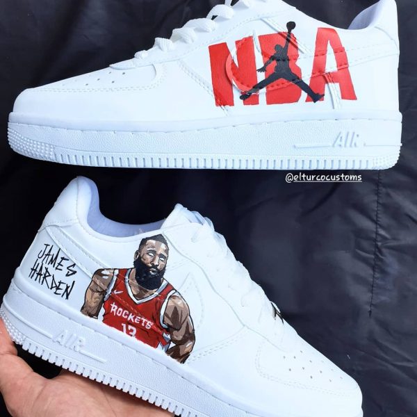 James Harden Custom Air Force 1