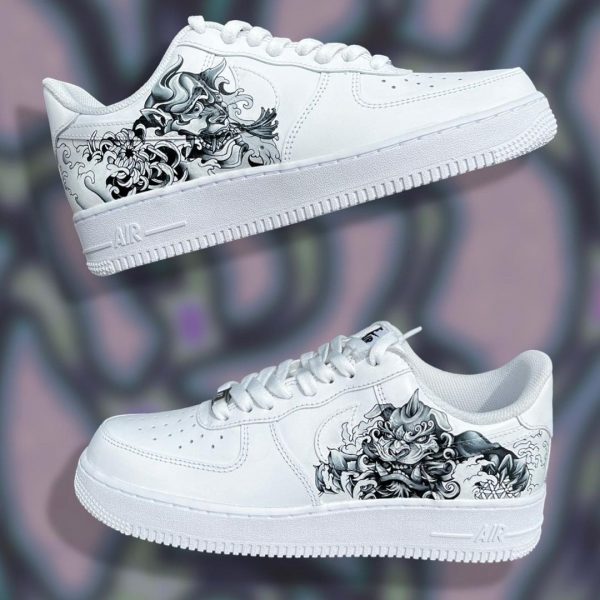 Japan Painting Custom Air Force 1