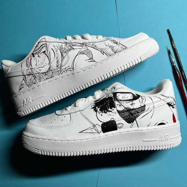 Jiraiya x Kakashi Custom Air Force 1