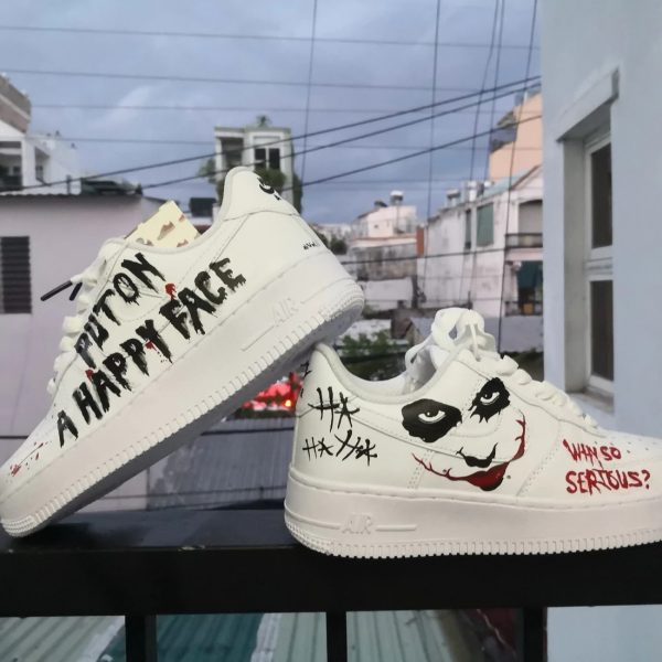 Jocker Painted Custom Air Force 1