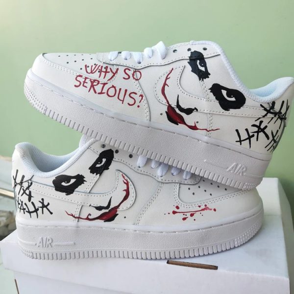 Jocker Hand Painted Custom Air Force 1