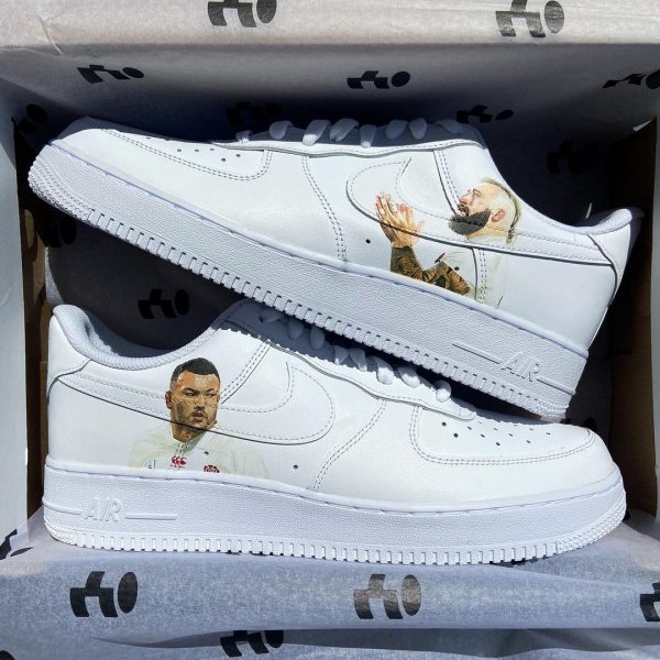 Joe Marler x Ellis Genge Custom Air Force 1