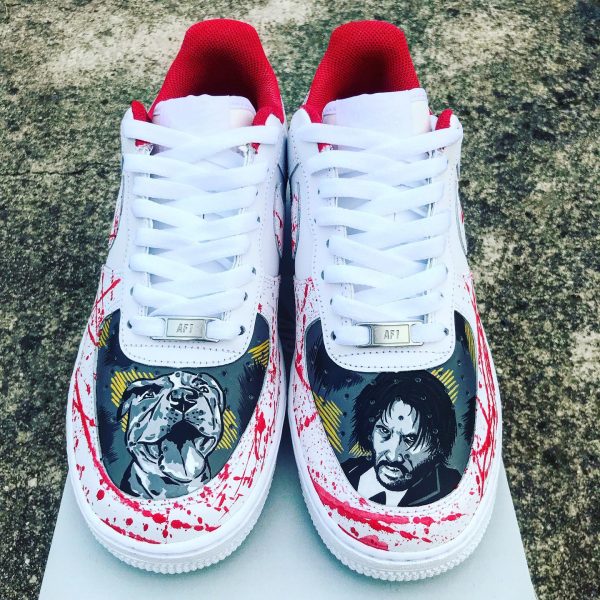 John Wick Custom Air Force 1