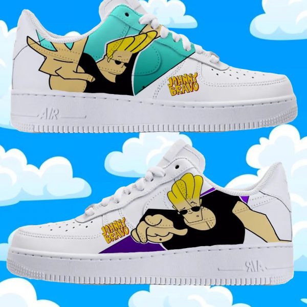 Johnny Bravo Painted Custom Air Force 1