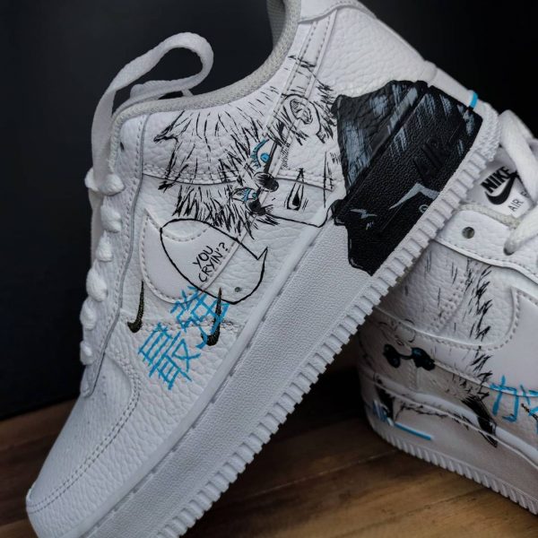 Gojo Jujutsu Kaisen Custom Air Force 1