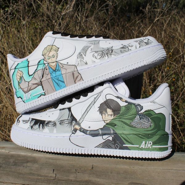 JJK x AOT Custom Air Force 1