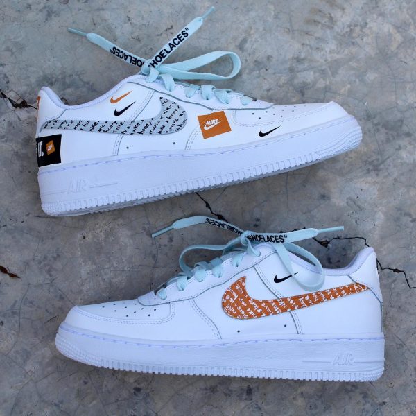 Just Do It Painted Custom Air Force 1