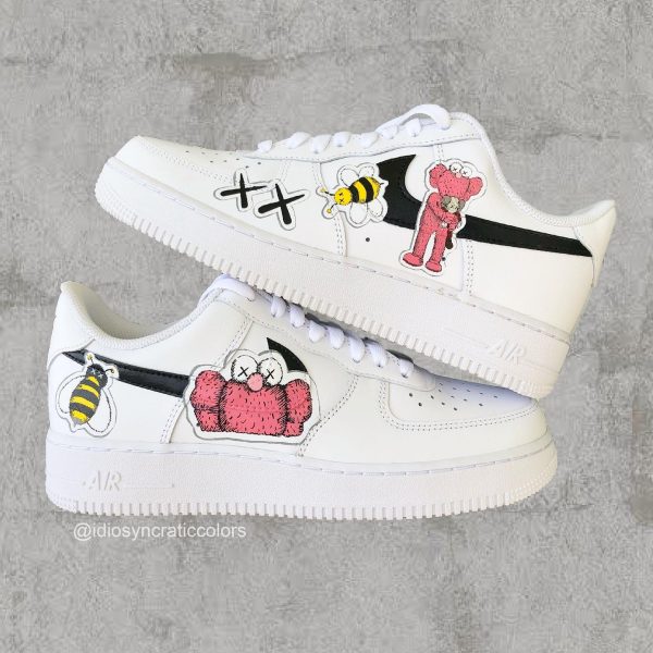 KAWS 07 Custom Air Force 1