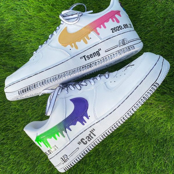 Kai Kai Kiki x Kaws Custom Air Force 1