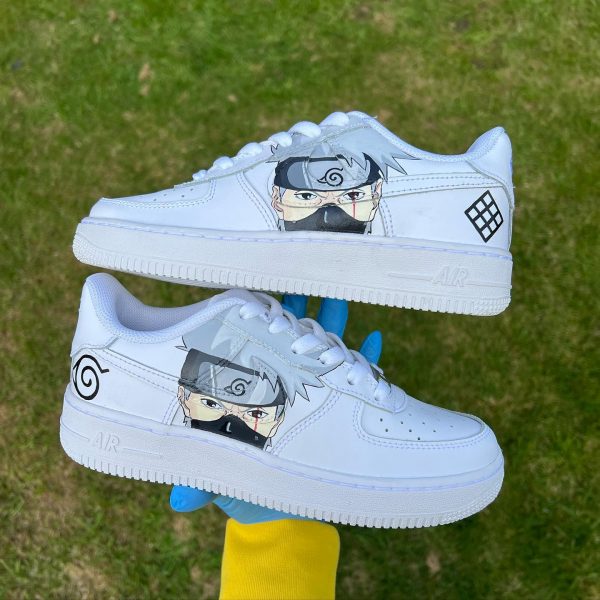 Kakashi Painted Custom Air Force 1