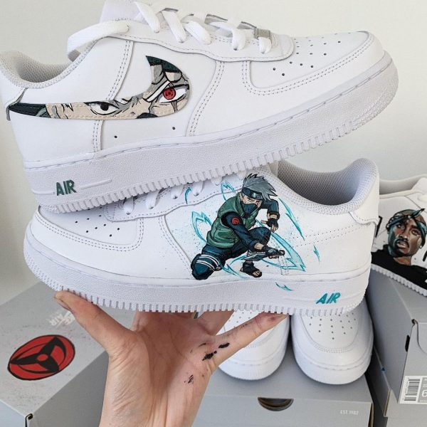 Kakashi Handpainting Custom Air Force 1