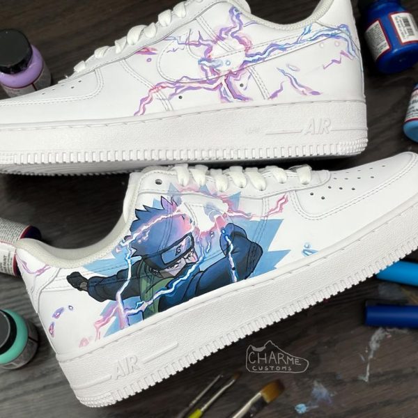 Kakashi Handpainted Custom Air Force 1