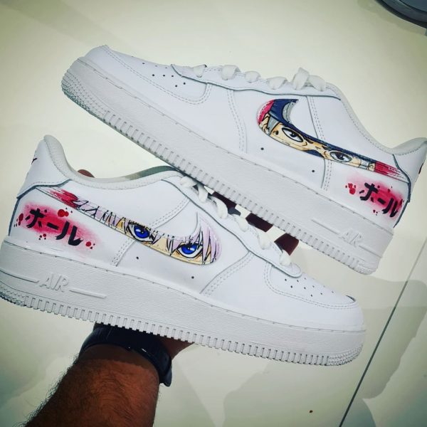 Kakashi vs Killua Custom Air Force 1