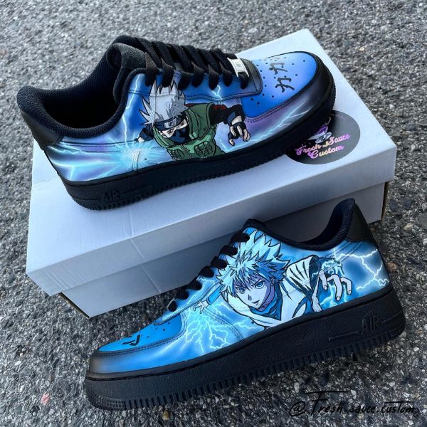 Kakashi x Killua Custom Air Force 1