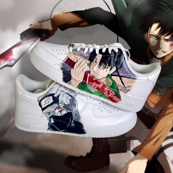 Kakashi x Levi Custom Air Force 1