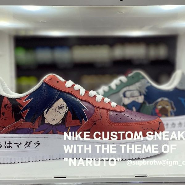 Kakashi x Madara Custom Air Force 1