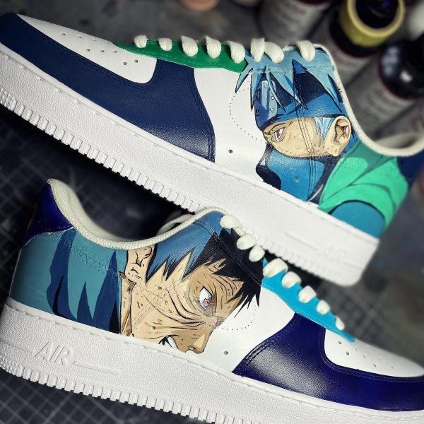 Kakashi vs Obito Custom Air Force 1