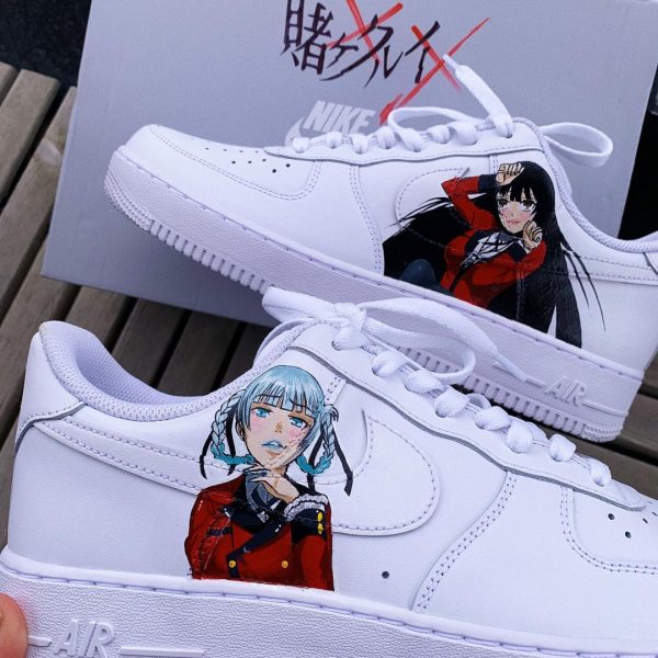 Kakegurui Painted Custom Air Force 1