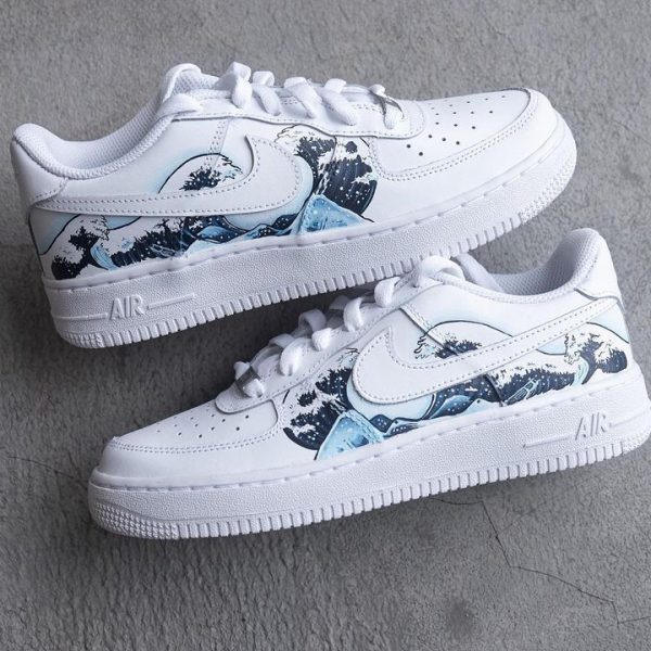 Kanagawa Style Custom Air Force 1