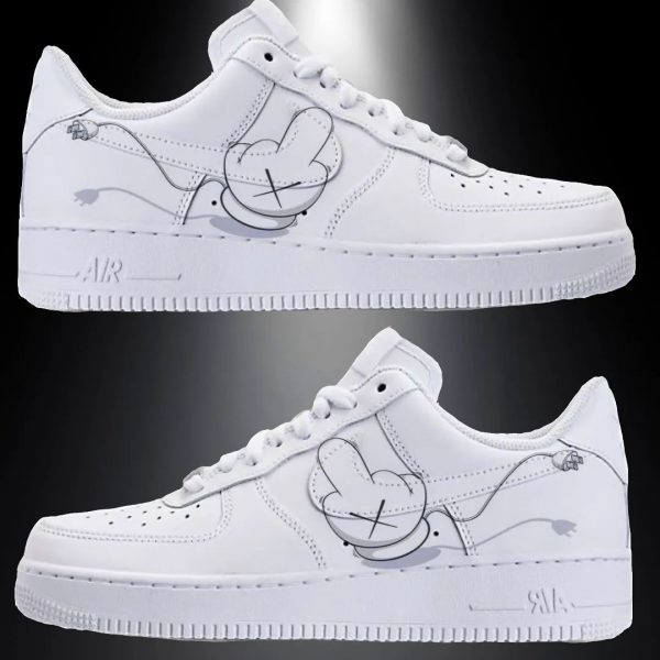 Kaws Inspired Custom Air Force 1