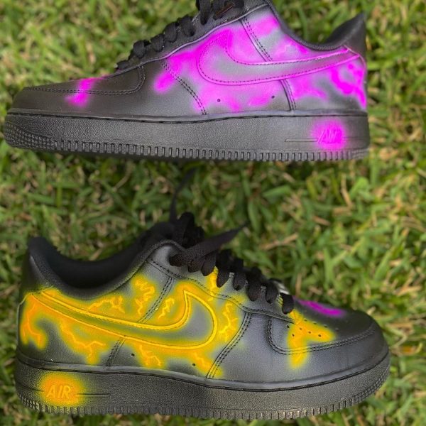 Anime Naruto Sasuke Custom Air Force 1