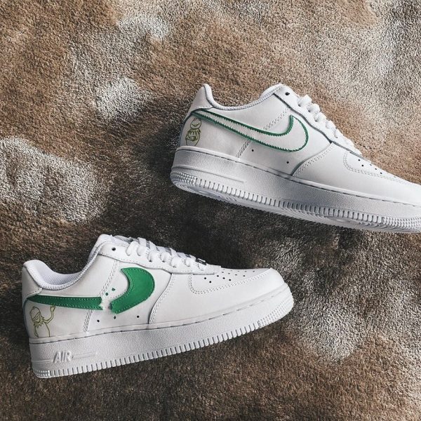 Kermit The Frog Custom Air Force 1