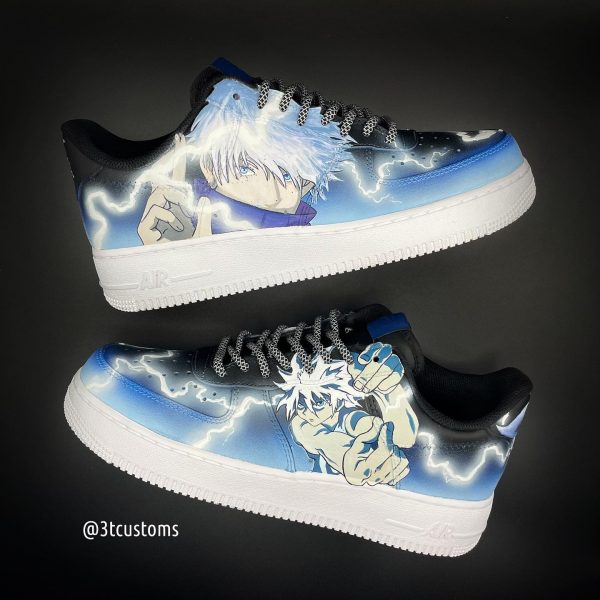 Killua x Gojo Custom Air Force 1