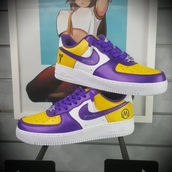 Kobe Painted Custom Air Force 1