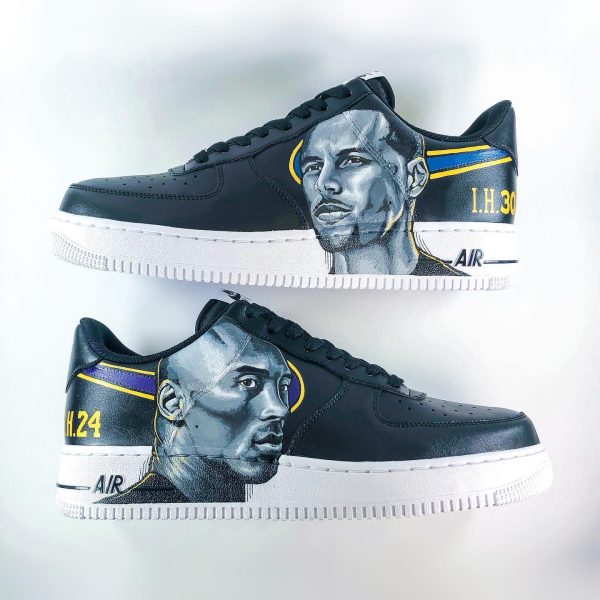 Kobe x Curry Custom Air Force 1