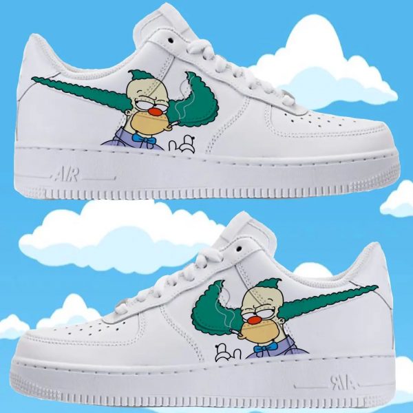 Krusty The Clown Custom Air Force 1