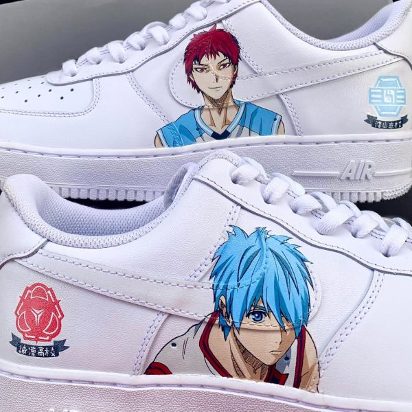 Kuroko Basuke Painted Custom Air Force 1