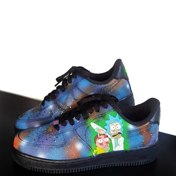 Design Rick and Morty Custom Air Force 1