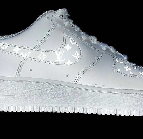 LV Reflective Custom Air Force 1