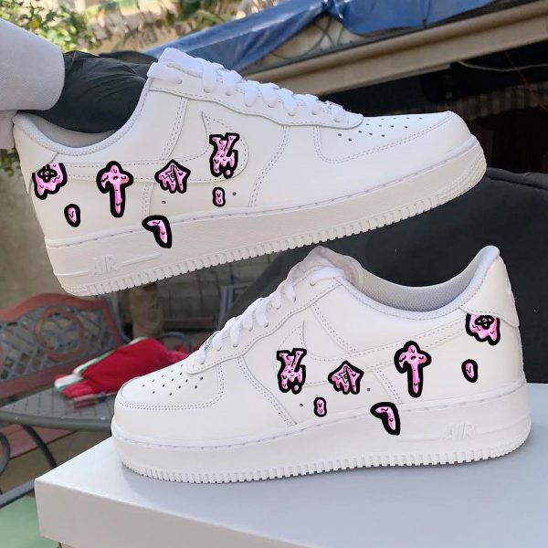 LV Slime Drip Custom Air Force 1