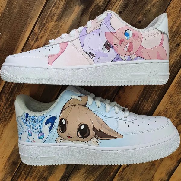 Pokemon Painted Custom Air Force 1