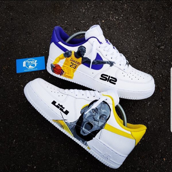 Lebron James Creative Custom Air Force 1