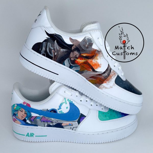 LOL Hand Painted Custom Air Force 1