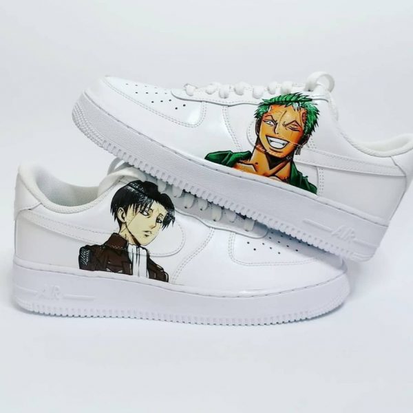 Levi x Zoro Custom Air Force 1