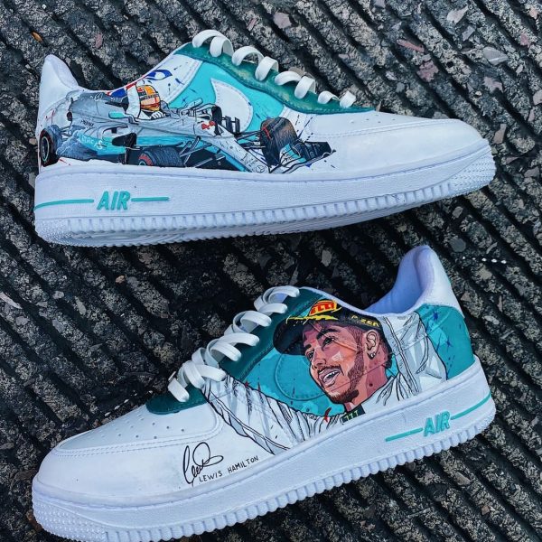 Lewis Hamilton Custom Air Force 1