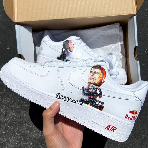 Hamilton x Max Custom Air Force 1