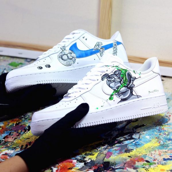 Lil Baby Painted Custom Air Force 1