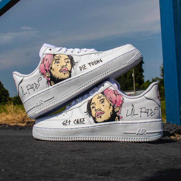 Lil Peep Handpainting Custom Air Force 1