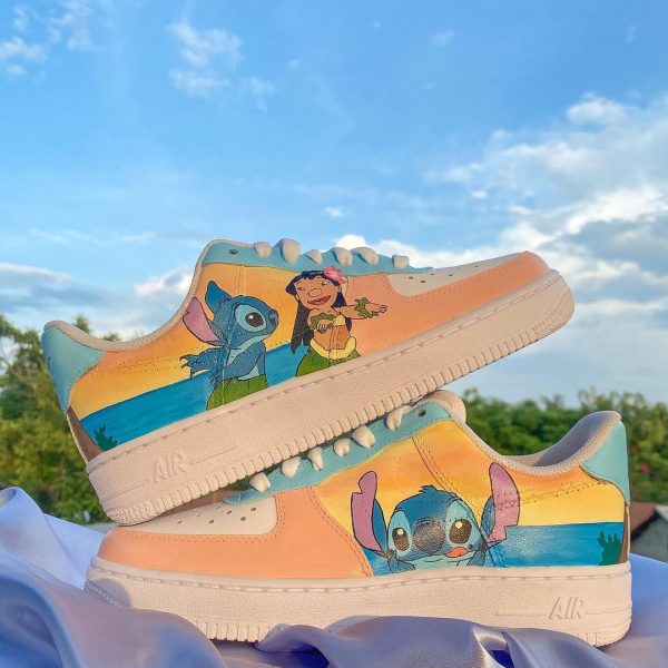 Lilo and Stitch Creative Custom Air Force 1