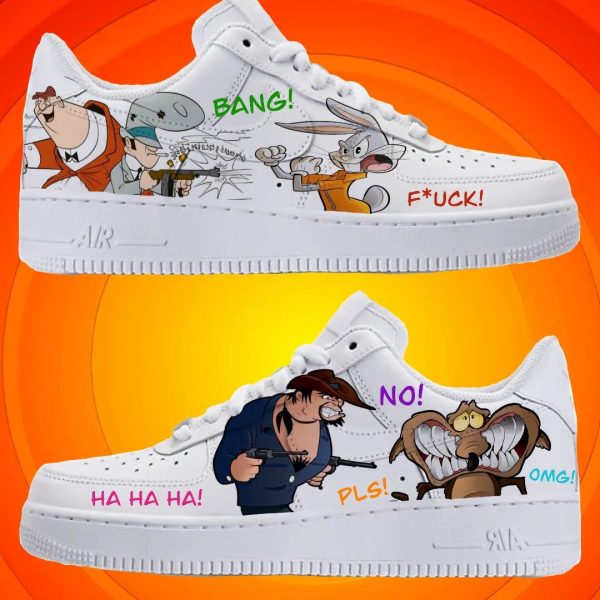 Looney Tunes Handpainting Custom Air Force 1